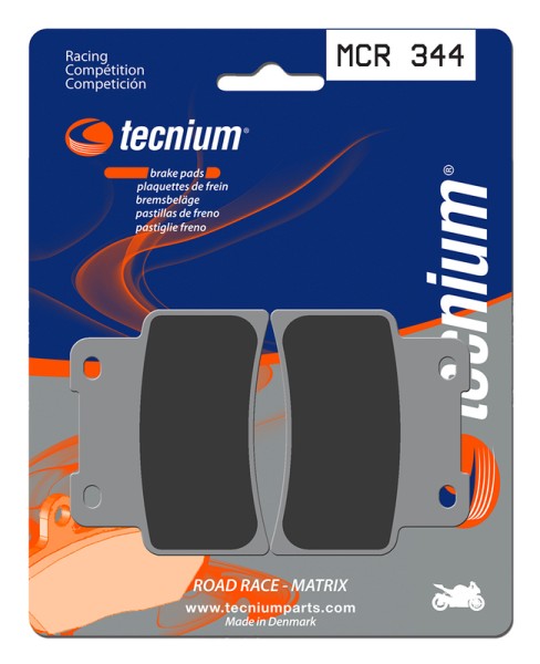 Tecnium Racing sintered metal carbon brake pads - MCR344
