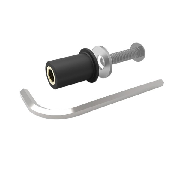 ALUMINUM SCREW SET, SILVER