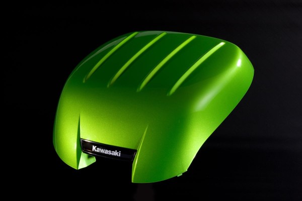 Topcase cover 39 L Candy Lime Green Z1000SX 2013/ ZZR1400 2011 Original Kawasaki