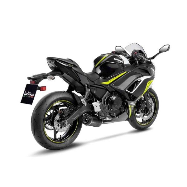 LeoVince complete system LV One Evo for Kawasaki Ninja /Versys /Z 650 , carbon, E-approval