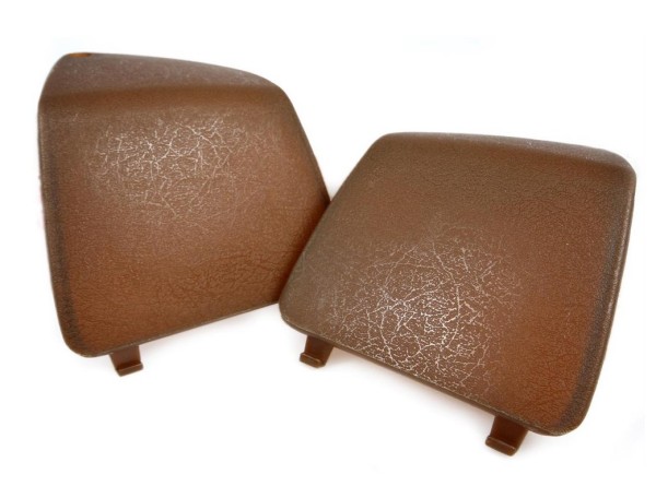 Luggage compartment cover left/right for Vespa GTS/GTS Super/GTV/GT 125-300cc, tobacco brown