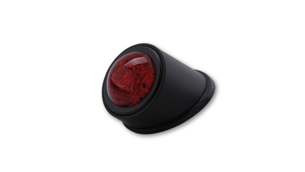 HIGHSIDER smart Old School Type 1 LED rear light black E-approved (1pc)