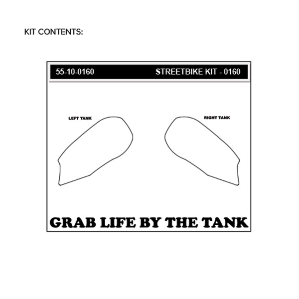Stompgrip clear Volcano for Honda CB1000R, 2018-19