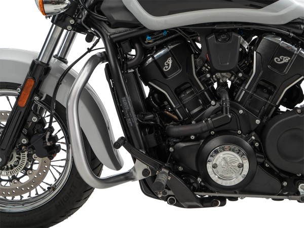 Chrome engine guard for Indian Scout Sixty Classic (25-) (with forward-mounted footrest system)