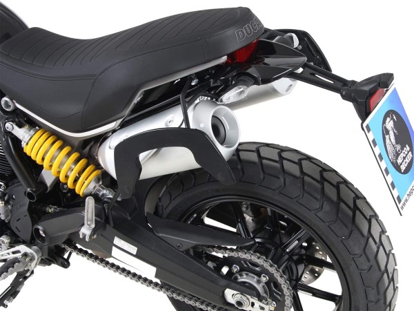 C-Bow side carrier black for Ducati Scrambler 1100 /Special /Sport (18-20) Hepco & Becker