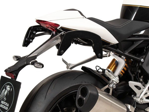C-Bow side carrier black for Triumph Speed Triple 1200 RS /RR (21-) Hepco & Becker