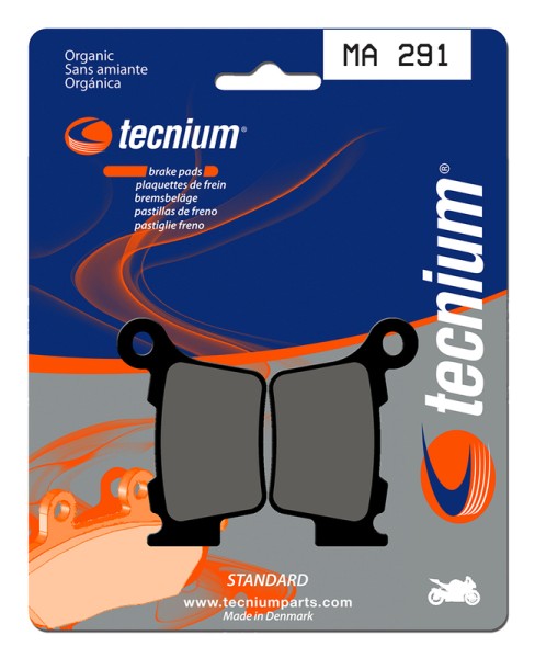 Tecnium Street Organic Brake Pads - MA291