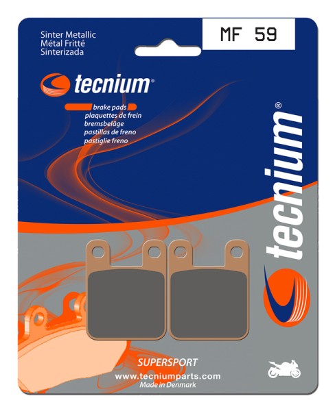 Tecnium Street Performance sintered metal brake pads - MF59
