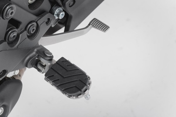 SW-Motech Adjustable footrests ION, stainless steel, for Kawasaki Versys 650 - SW Motech