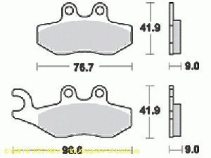 TRW Brake pad set, sintered metal, with ABE, MCB744SRM