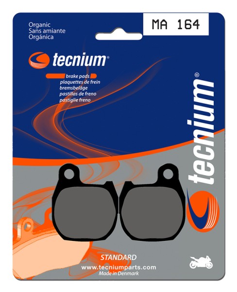 Tecnium Street Organic Brake Pads - MA164