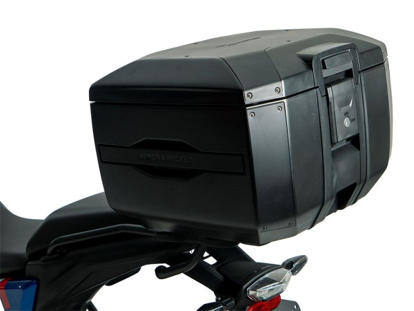Smartrack Set, including Xcore Top Case 40 in black, for the BMW F 450 GS (25-) by Hepco & Becker