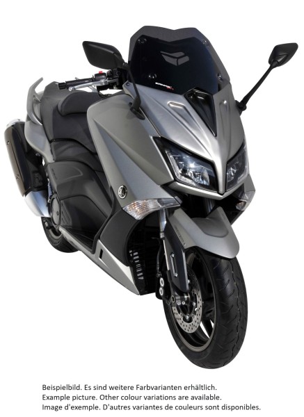 Windshield ERMAX Hypersport H 350 mm for Yamaha T-MAX 530, black