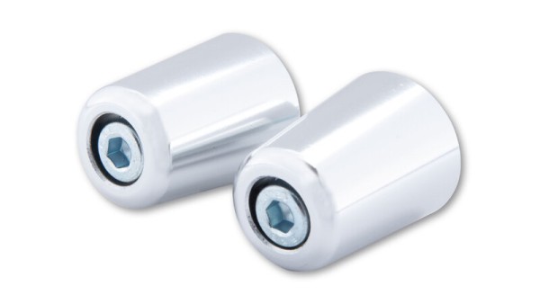 HIGHSIDER smart handlebar weights for original Kawasaki handlebars, chrome-plated