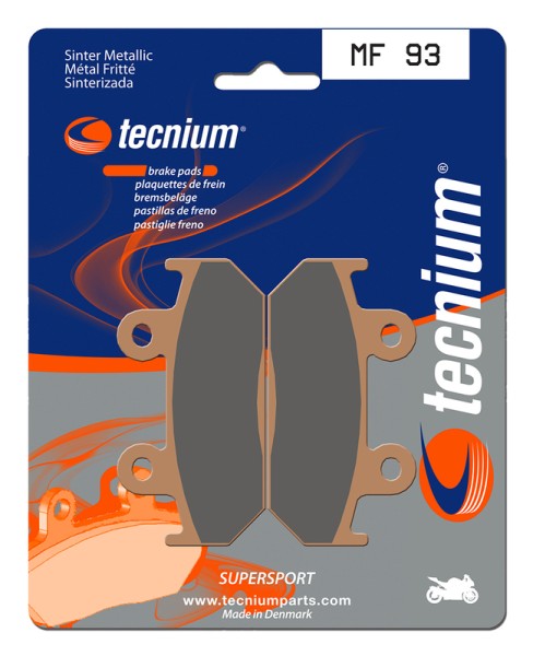 Tecnium Street Performance sintered metal brake pads - MF93