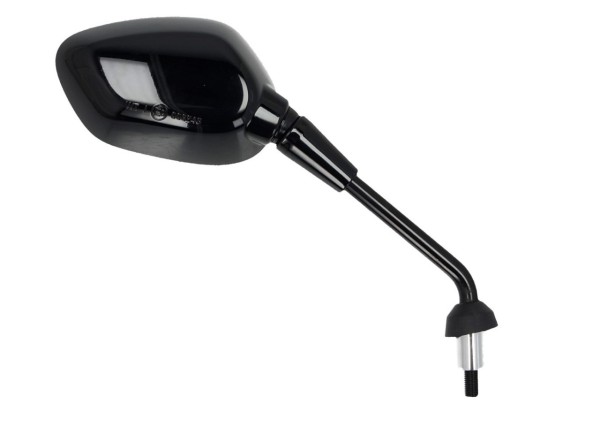 Original Vespa rear leather bag for GTS - black