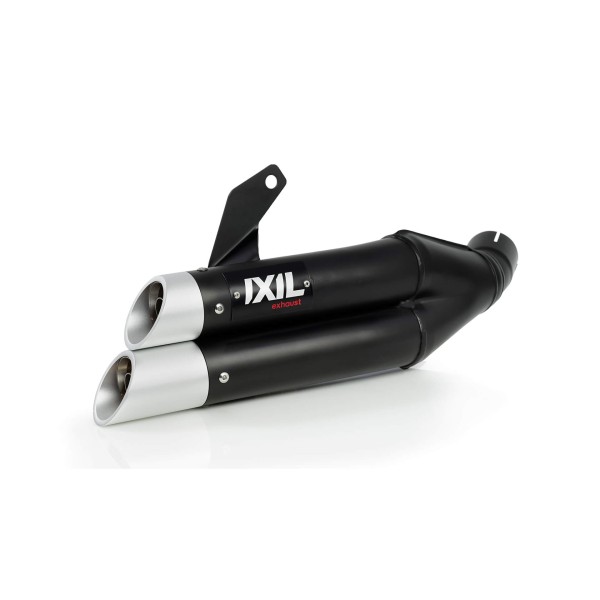 IXIL Hyperlow XL complete system Kawasaki Z 650 /650 Ninja, stainless steel black, E-approved, Euro5