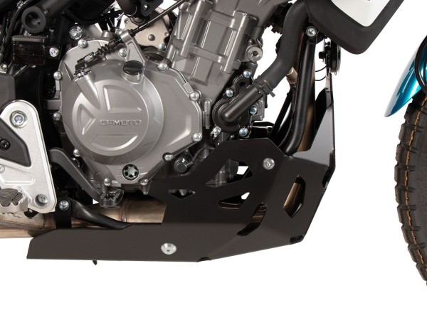 Engine protection plate black for CFMoto 450 MT (24-) Hepco & Becker