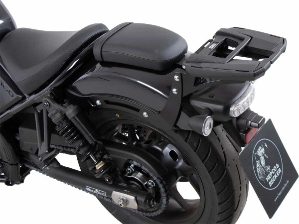 Easyrack top case carrier black for Honda CMX 1100 Rebel /DCT (21-24) Hepco & Becker