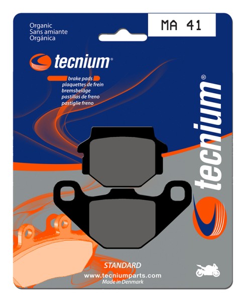 Tecnium Street Organic Brake Pads - MA41