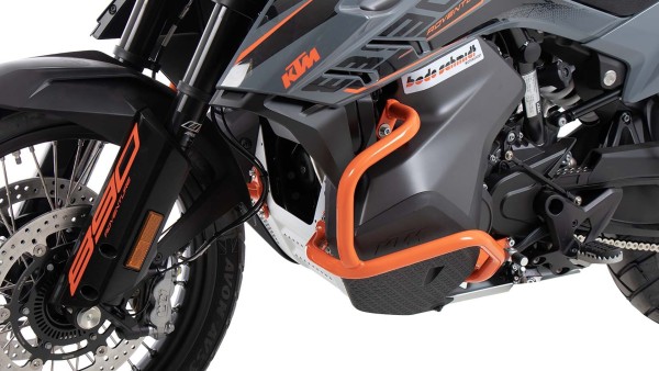 Engine Guard orange for KTM 890 Adventure (21-) Hepco & Becker