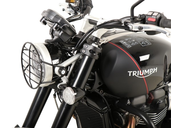 Lamp guard grille black for Triumph Scrambler 1200 XC (2019-)