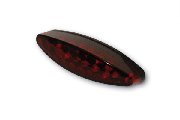 HIGHSIDER pro Little Number1 LED tail light black/red With license plate light (1pc)