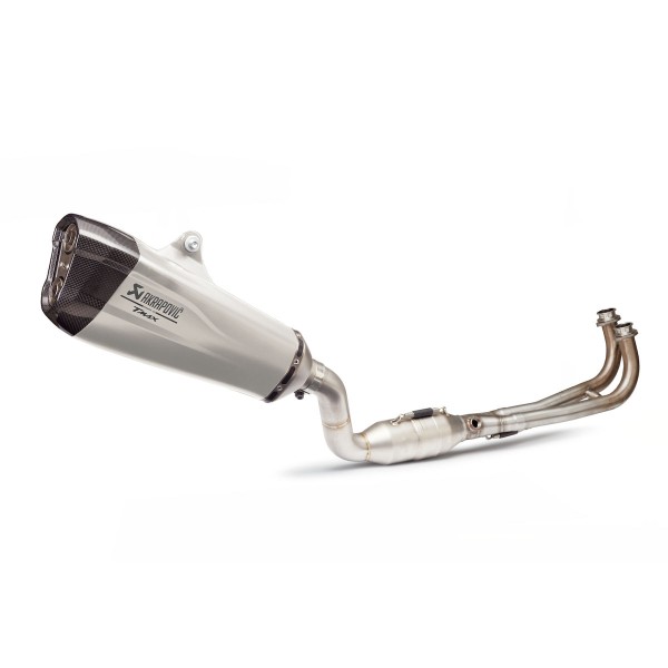 Complete system with titanium silencer for Yamaha T-MAX / SX / DX (Bj.17-) Akrapovic