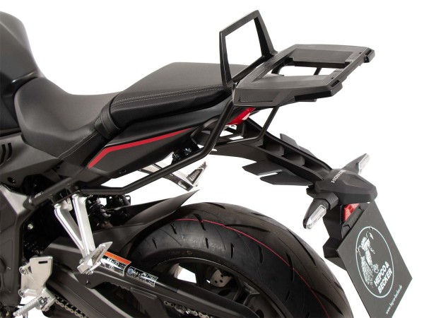 Alurack top case carrier black for Honda CBR 650 R / E-Clutch (24-) Hepco & Becker