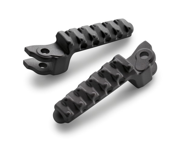 KTM footrest set black for Duke 125 / 390 (Bj.17-)
