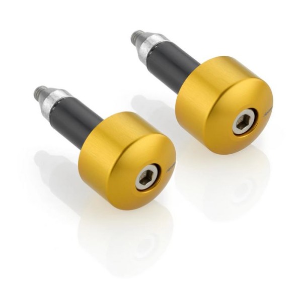 Handlebar end weights RIZOMA left & right for Vespa, gold anodized