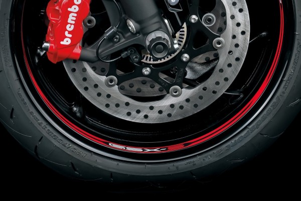 Rim bed decoration red for Suzuki GSX-S 1000 GX (24-) Original