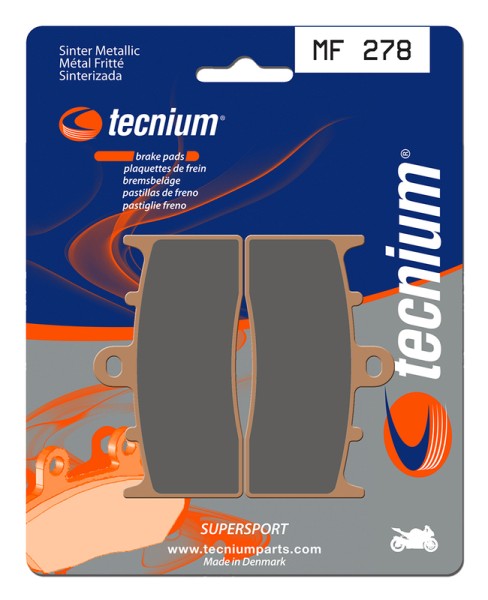 Tecnium Street Performance sintered metal brake pads - MF278