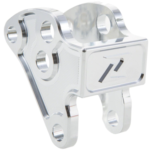 Adapter for lowering shock absorber, rear for Vespa Primavera/Sprint, chrome