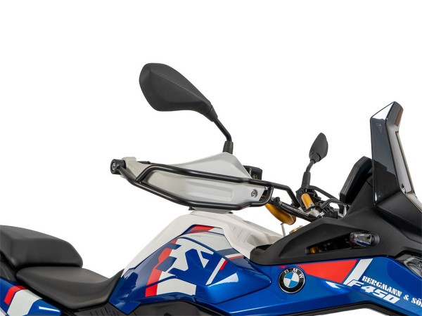 Black Handlebar Guard Set for BMW F 450 GS (25-) by Hepco & Becker