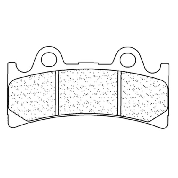 CL Brakes Street sintered metal brake pads - 2254XBK5