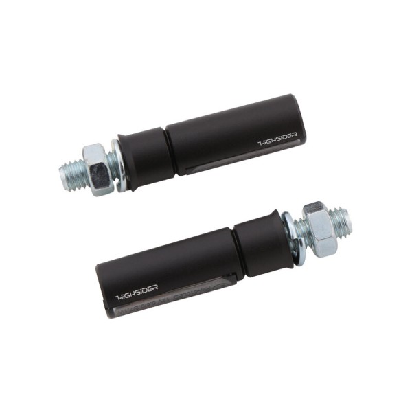 HIGHSIDER Pro Conero-Black-Edition LED 3in1 indicator/rear light combination housing black / lens Ra