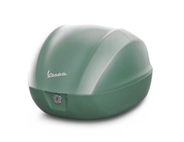 Vespa 32L Top Case, Glossy Green V33, Without Backrest
