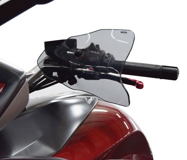 Hand protectors for BMW K 1600 GT /GTL (10-16), light smoke
