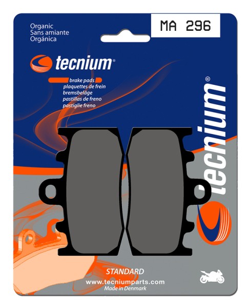 Tecnium Street Organic Brake Pads - MA296