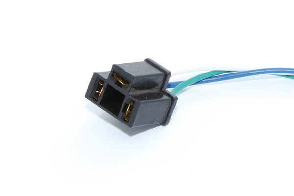 HIGHSIDER smart type A plug female, 3-pin, For 12V H4 bulbs, With 210 mm cable.