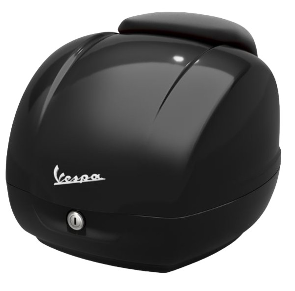 Original top case for Vespa GTS - black nero cosmo / vulcano / 98/A