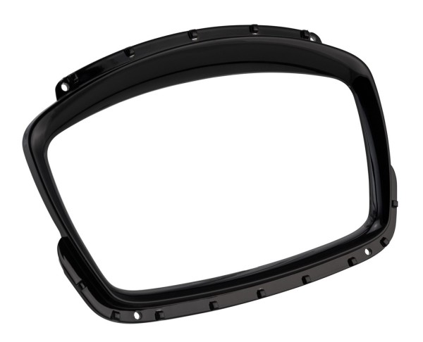 Decorative ring speedometer for Vespa GTS Supertech HPE 125/300 ('19-), black glossy