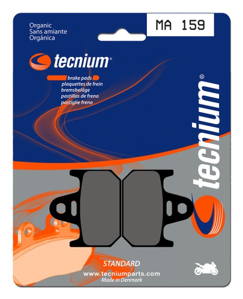 Tecnium Street Organic Brake Pads - MA159