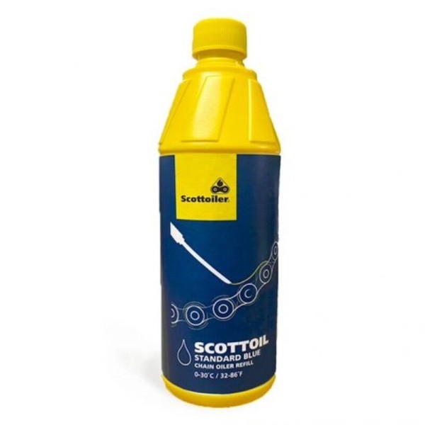 Scottoiler oil refill for eSystem & vSystem Blue Kit high temp. 0-30°C - 500ml