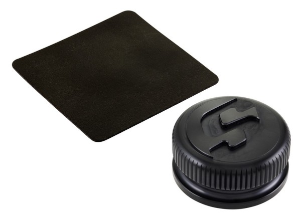 Gas cap for Vespa, black matt