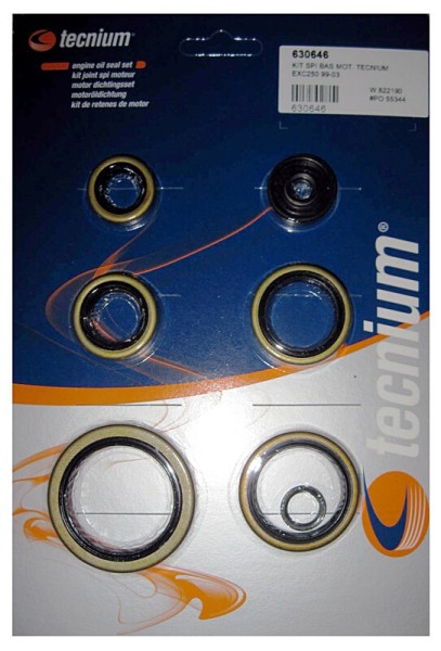 Tecnium set of engine oil seals