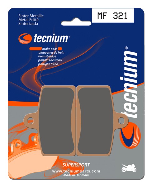 Tecnium Street Performance sintered metal brake pads - MF321