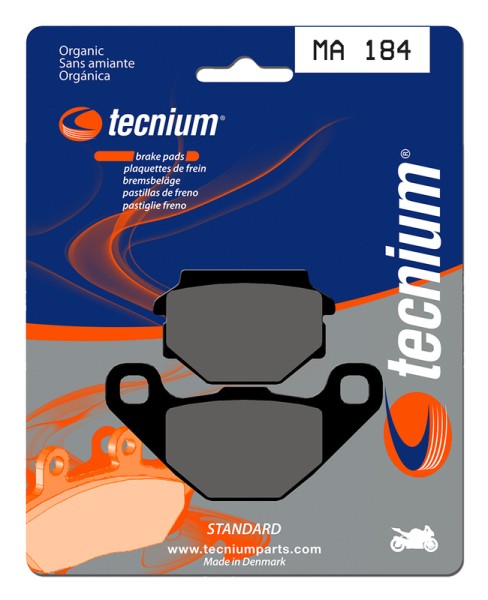 Tecnium Street Organic Brake Pads - MA184