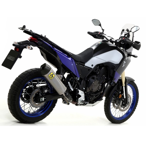 ARROW Auspuff INDY RACE mit Titan-Hülle und Carbon-Endkappe für Yamaha Tenere 700 ab Modelljahr 2019